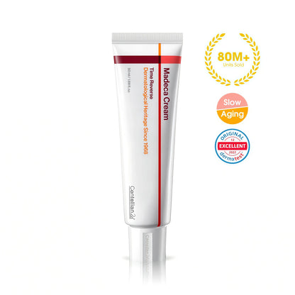 CENTELLIAN 24 Madeca Cream Time Reverse (1.69fl oz) - Advanced Fast-Absorbing & Nourishing, Hydrates, Firms & Reduces Wrinkles, Low Irritation, Korean Skin Care Centella Asiatica, Collagen